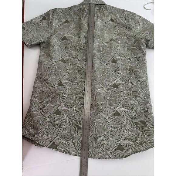 Molokai Surf‎ Co. Shirt Men's Medium Button Down Floral Hawaiian Floral Surfer - Picture 11 of 11